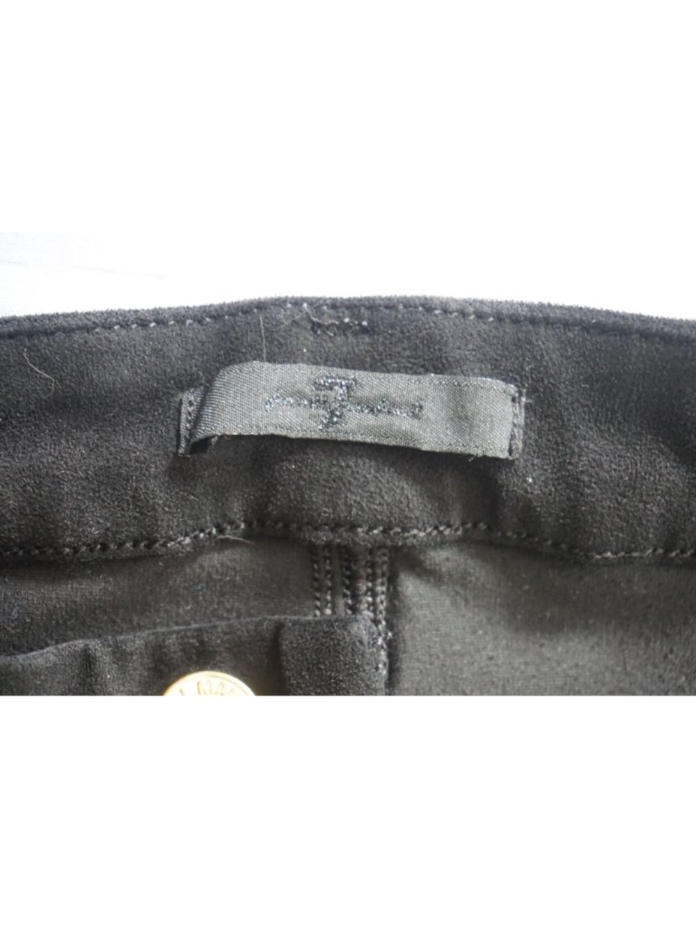 7 For All Mankind Women’s Black Skinny Pants – 27 - Picture 7 of 9